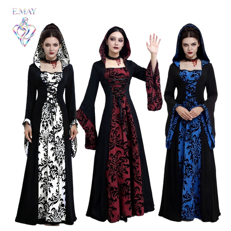 Ethnic Gown - فستان طويل كلاسيكي على الطراز الفيكتوري