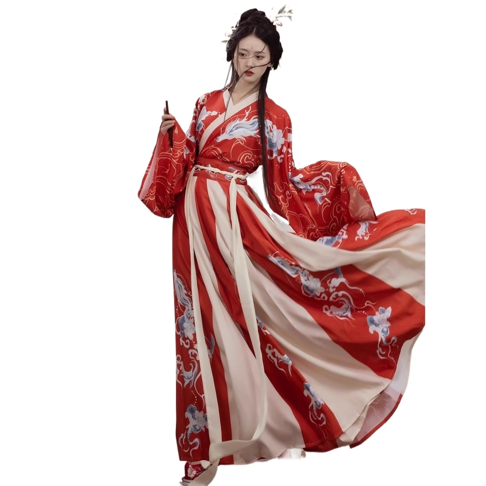 Fashion Show Ethnic Wear - الملابس الصينية التقليدية Hanfu المرأة فستان