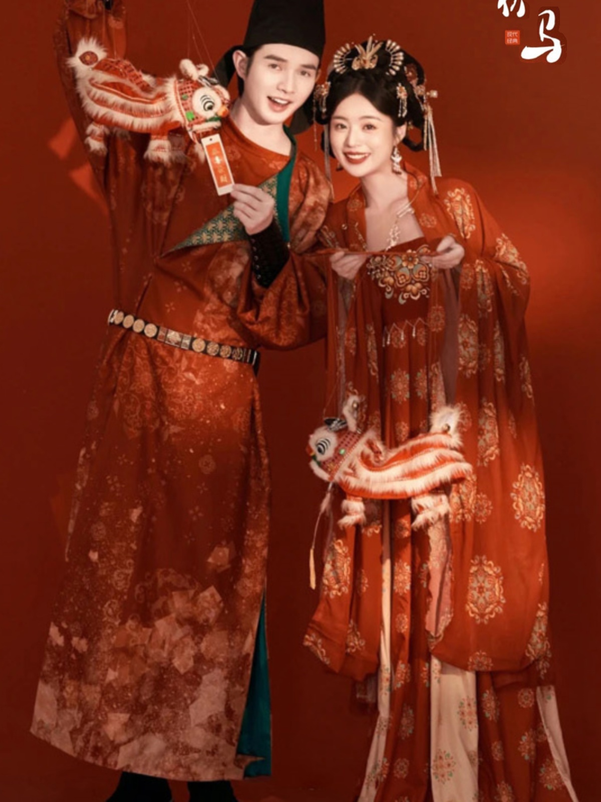 Fashion Show Ethnic Wear - ملابس هانفو الصينية التقليدية للتصوير الفوتوغرافي،