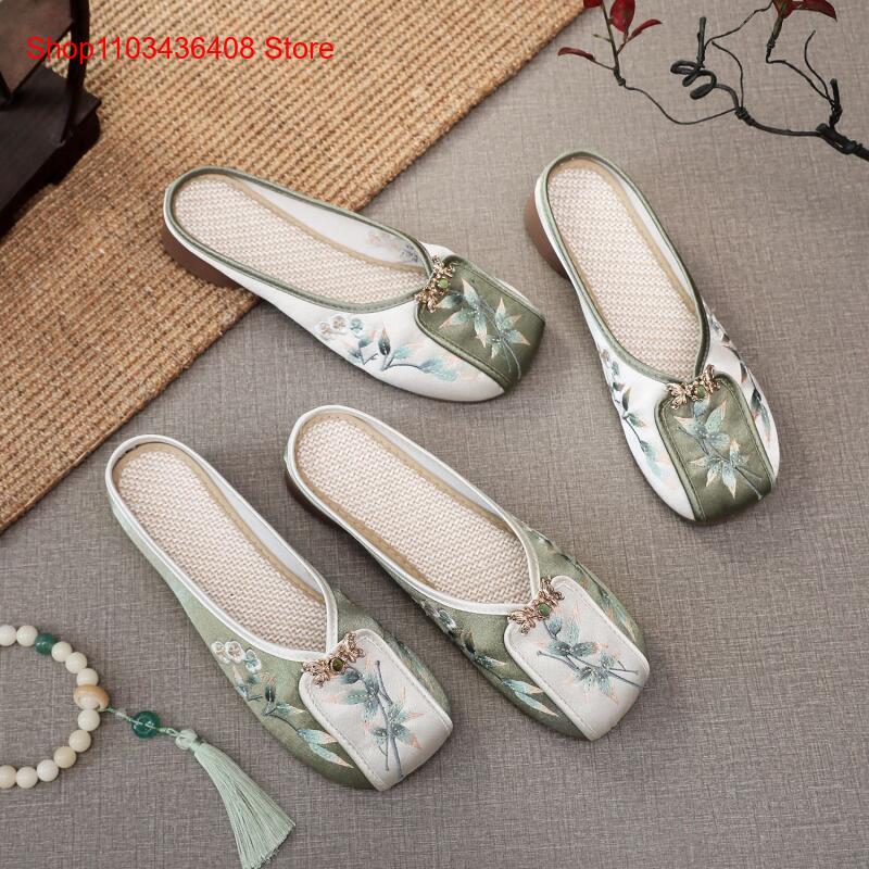شباشب مطرزة جديدة للمنزل، أحذي - مراجعة The Ethnic Fashion وسعره