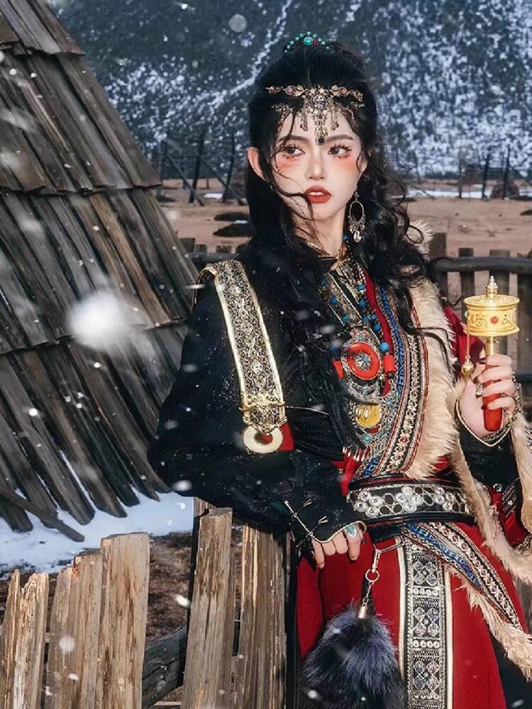 رداء التبت الجديد لواء التبت ا - مراجعة Ethnic Style وسعره