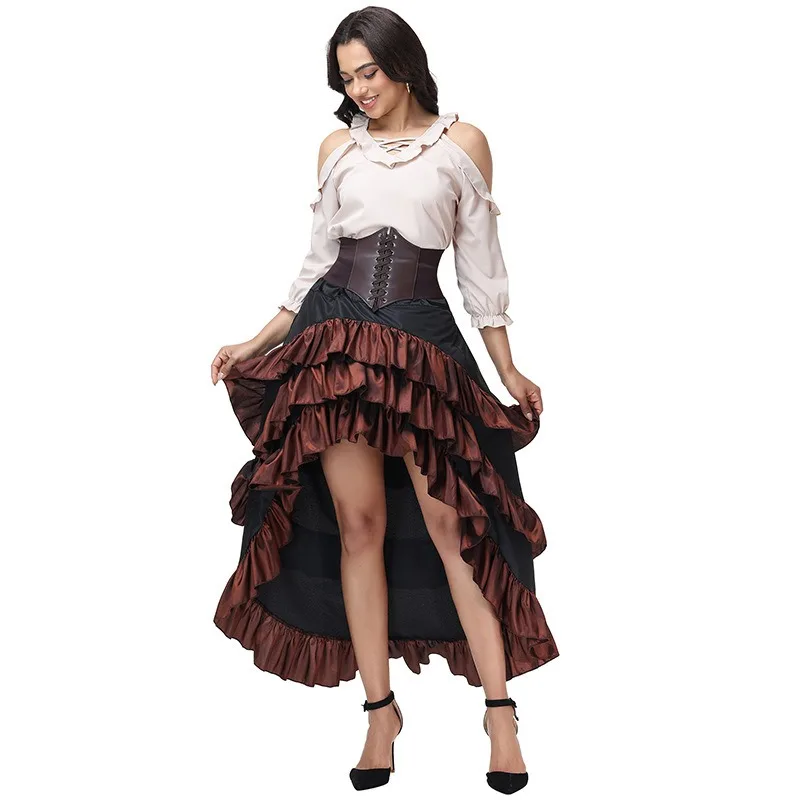فستان كلاسيكي مكشوف الأكتاف -  - مراجعة Ethnic Gown وسعره