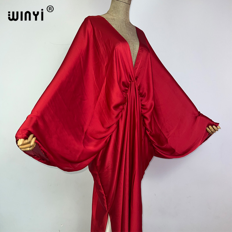 ملابس سباحة أنيقة أحادية اللون - مراجعة Ethnic Gown وسعره