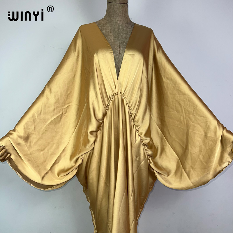 ملابس سباحة أنيقة أحادية اللون - مراجعة Ethnic Gown وسعره