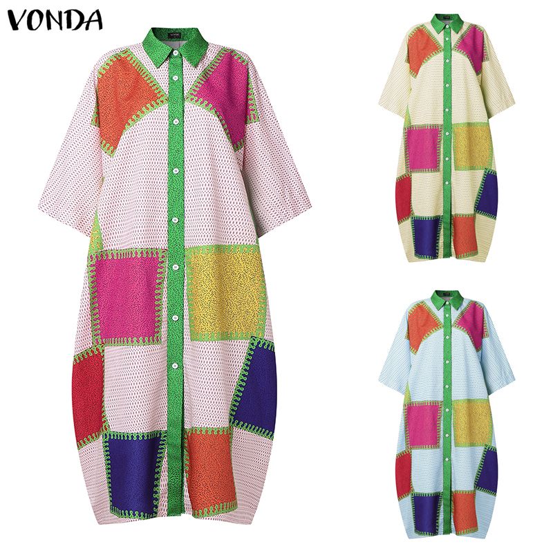 فستان طويل بوهيمي من VONDA مقا - مراجعة Ethnic Gown وسعره