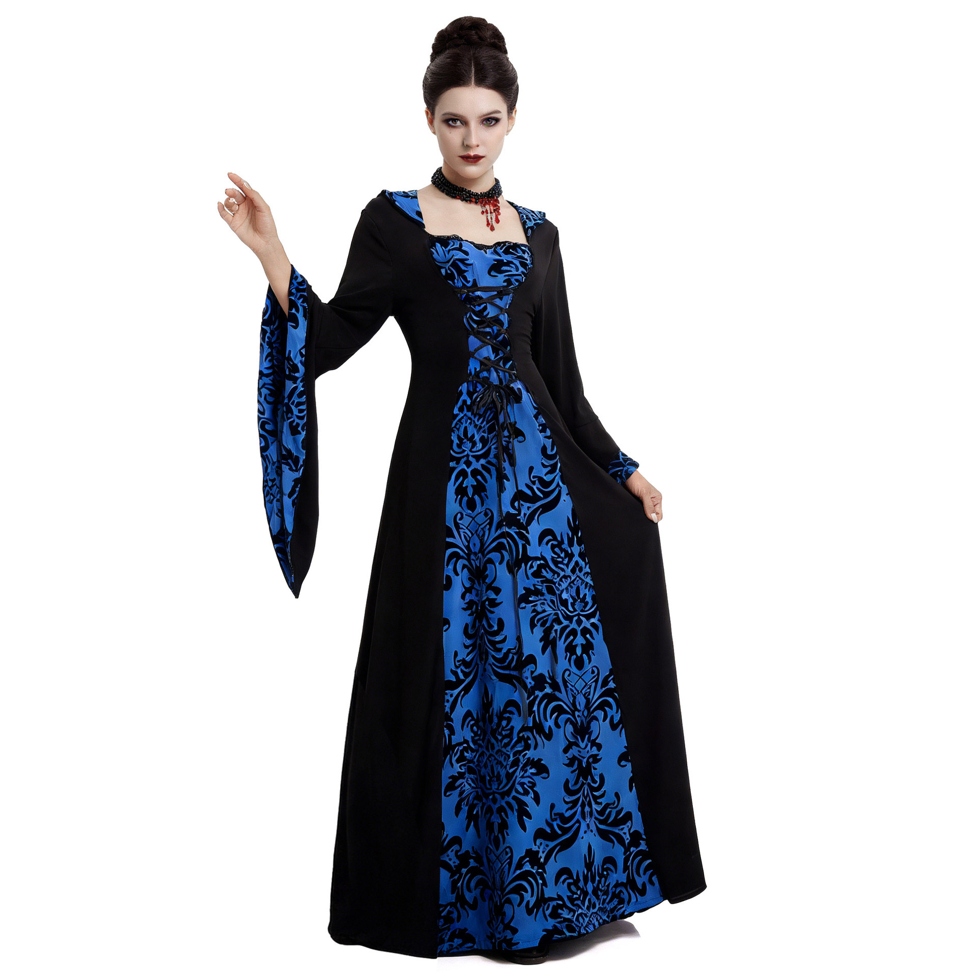 فستان طويل كلاسيكي على الطراز  - مراجعة Ethnic Gown وسعره
