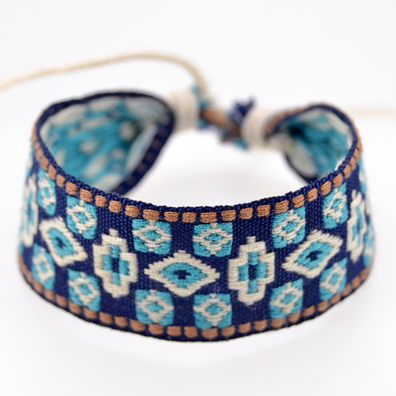سوار جاكار من القطن والكتان ،  - مراجعة Ethnic Fashion Brand وسعره