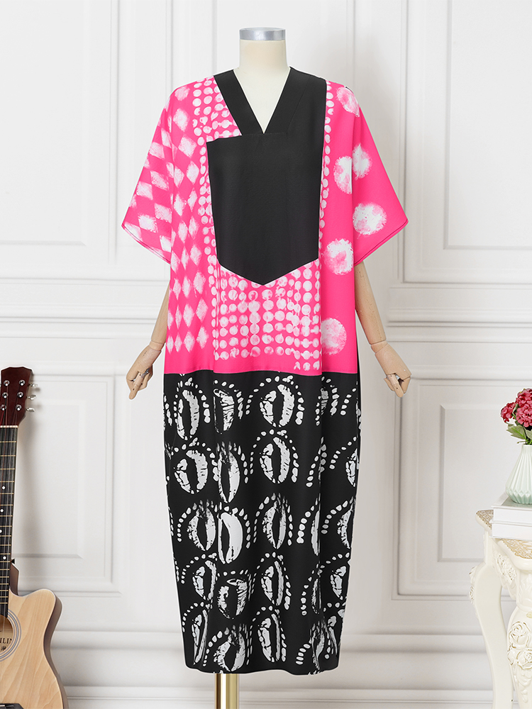 حجم كبير 5XL فوندا خمر فستان م - مراجعة Ethnic Gown وسعره