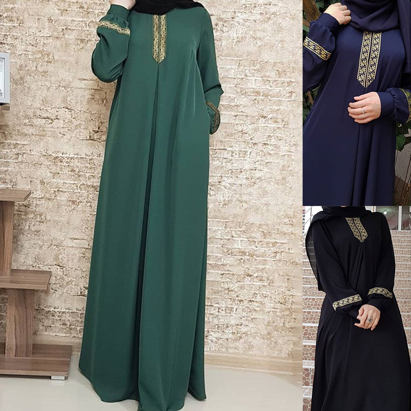 عبايات نسائية بطبعة عرقية إسلا - مراجعة Ethnic Gown وسعره