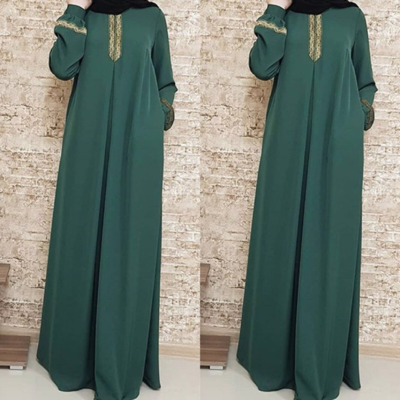 عبايات نسائية بطبعة عرقية إسلا - مراجعة Ethnic Gown وسعره