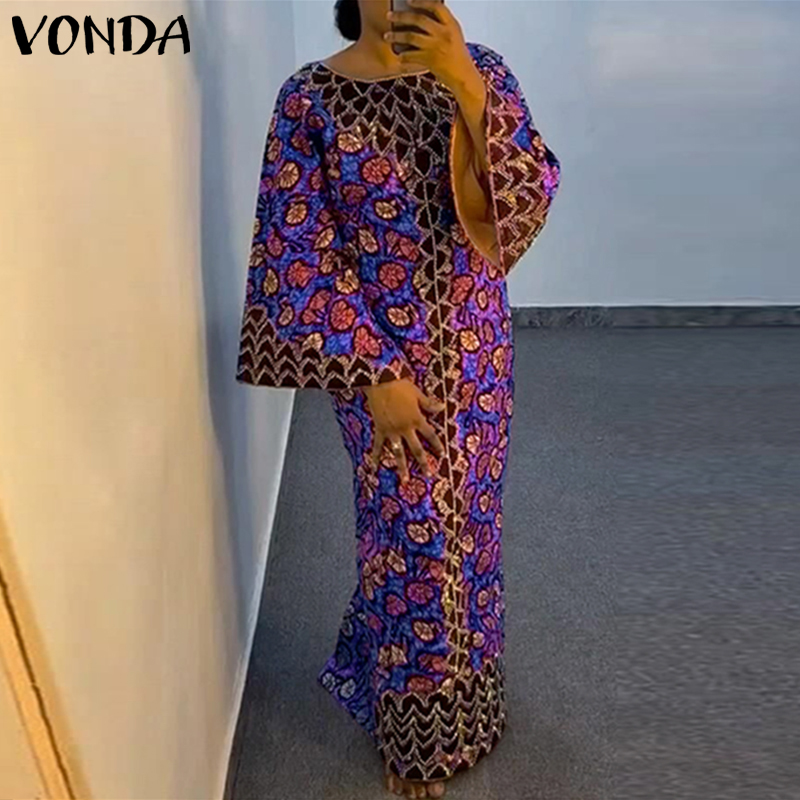 فستان بوهيمي من VONDA مقاس كبي - مراجعة Ethnic Gown وسعره