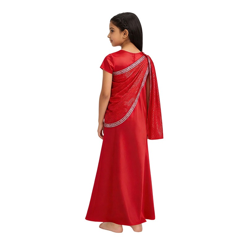 فستان تقليدي هندي للفتيات، ثوب - مراجعة Ethnic Gown وسعره