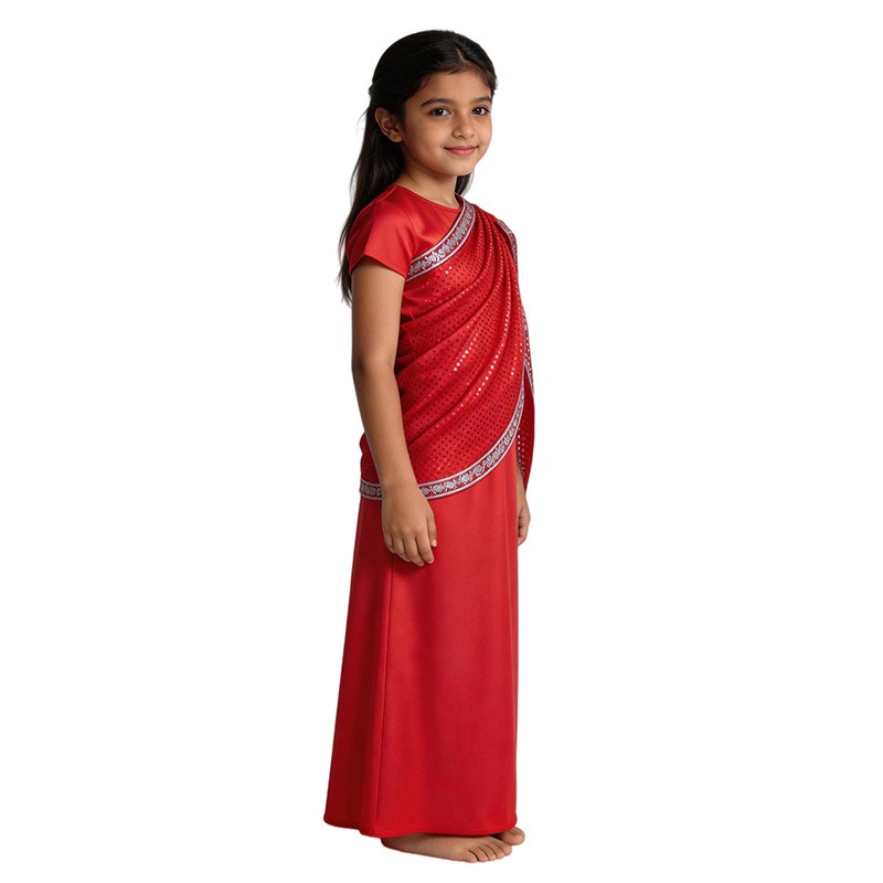 فستان تقليدي هندي للفتيات، ثوب - مراجعة Ethnic Gown وسعره